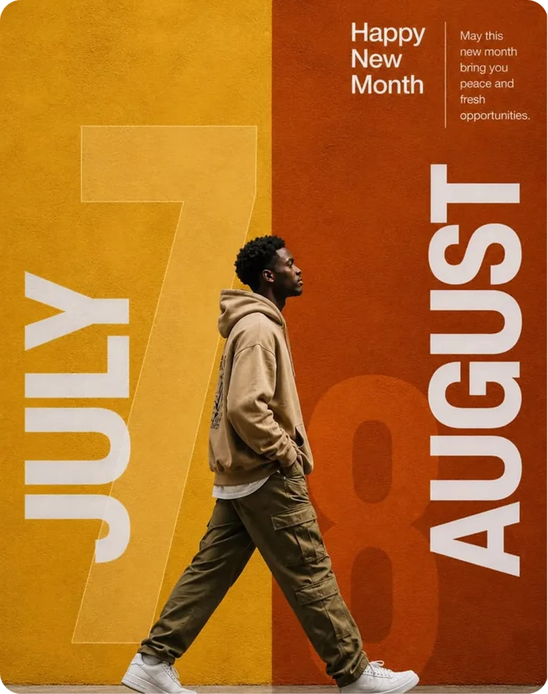 A July and August new-month campaign
