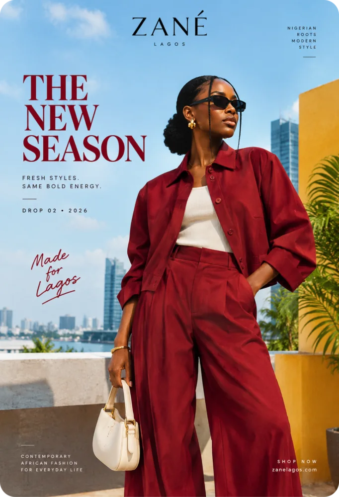 Zané Lagos new-season fashion campaign